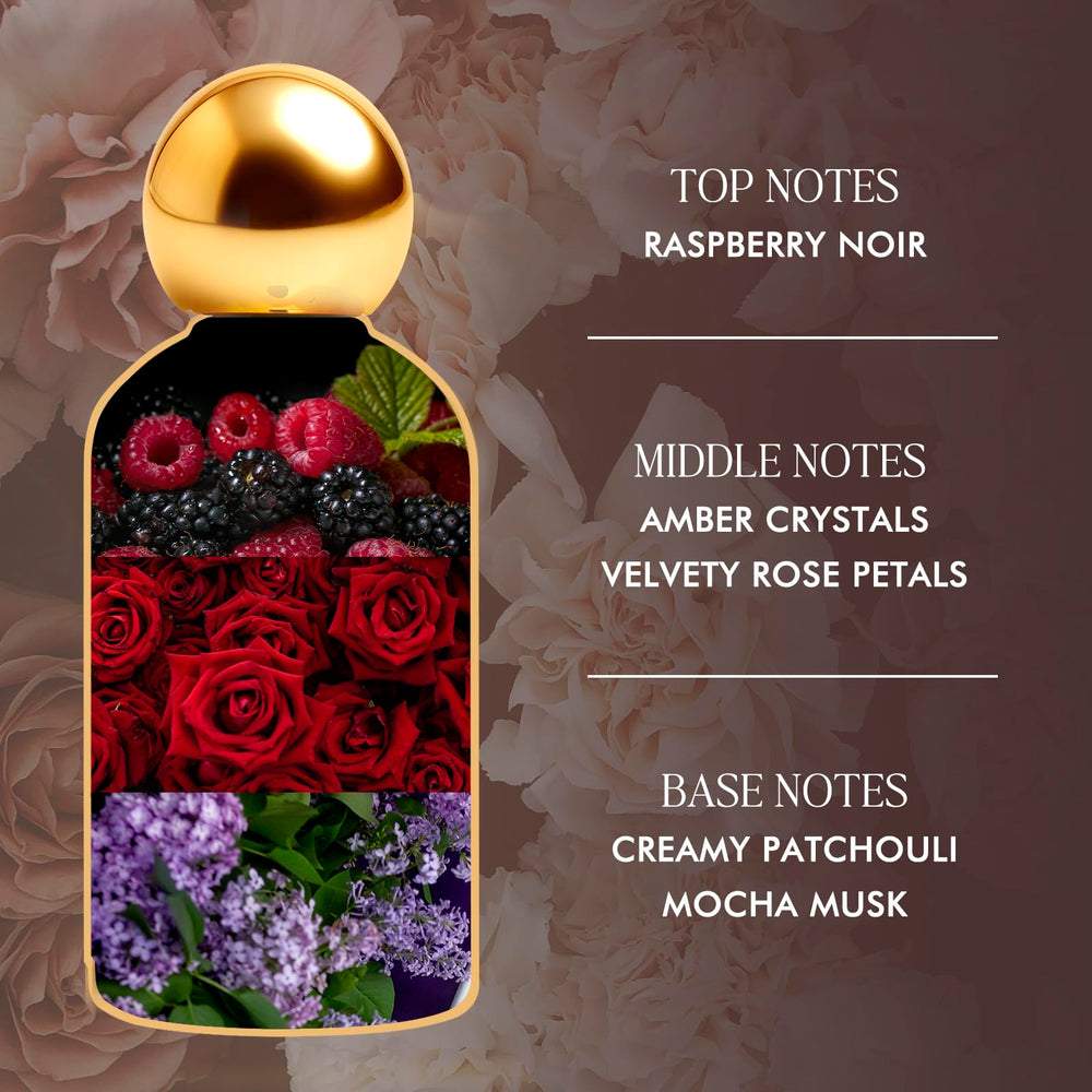 CLESH Nightfall Rose spray mist delivers subtle, lasting fragrance with each spritz.