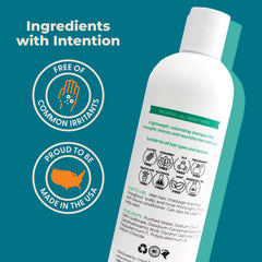 Packaged Cleure hypoallergenic volumizing shampoo two-pack for family use