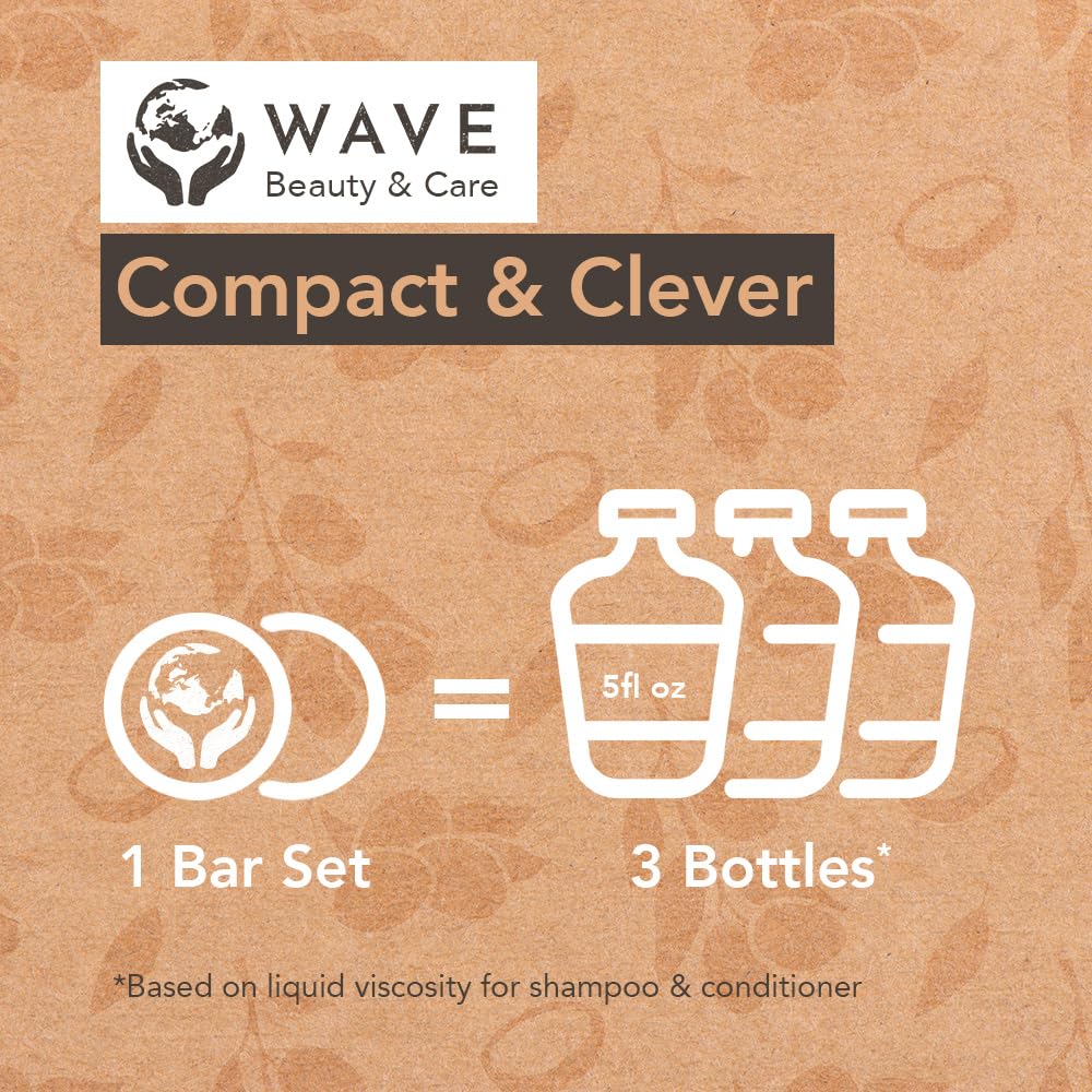 Clever Yoga argan oil conditioner bar adds silky shine and easy manageability.