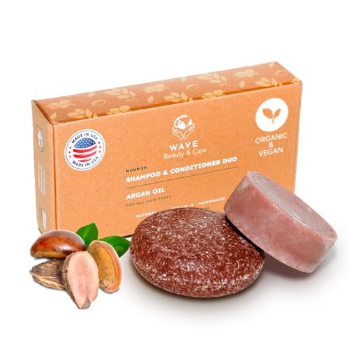 Clever Yoga Wave Shampoo Bar in travel case for on-the-go cleansing.