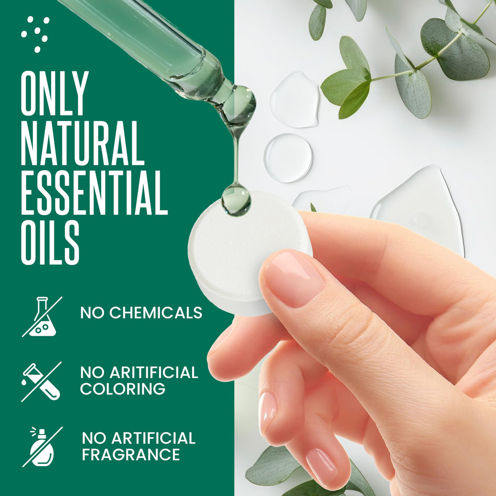 Cleverfy eucalyptus mint fragrance offers invigorating notes for daily showers.