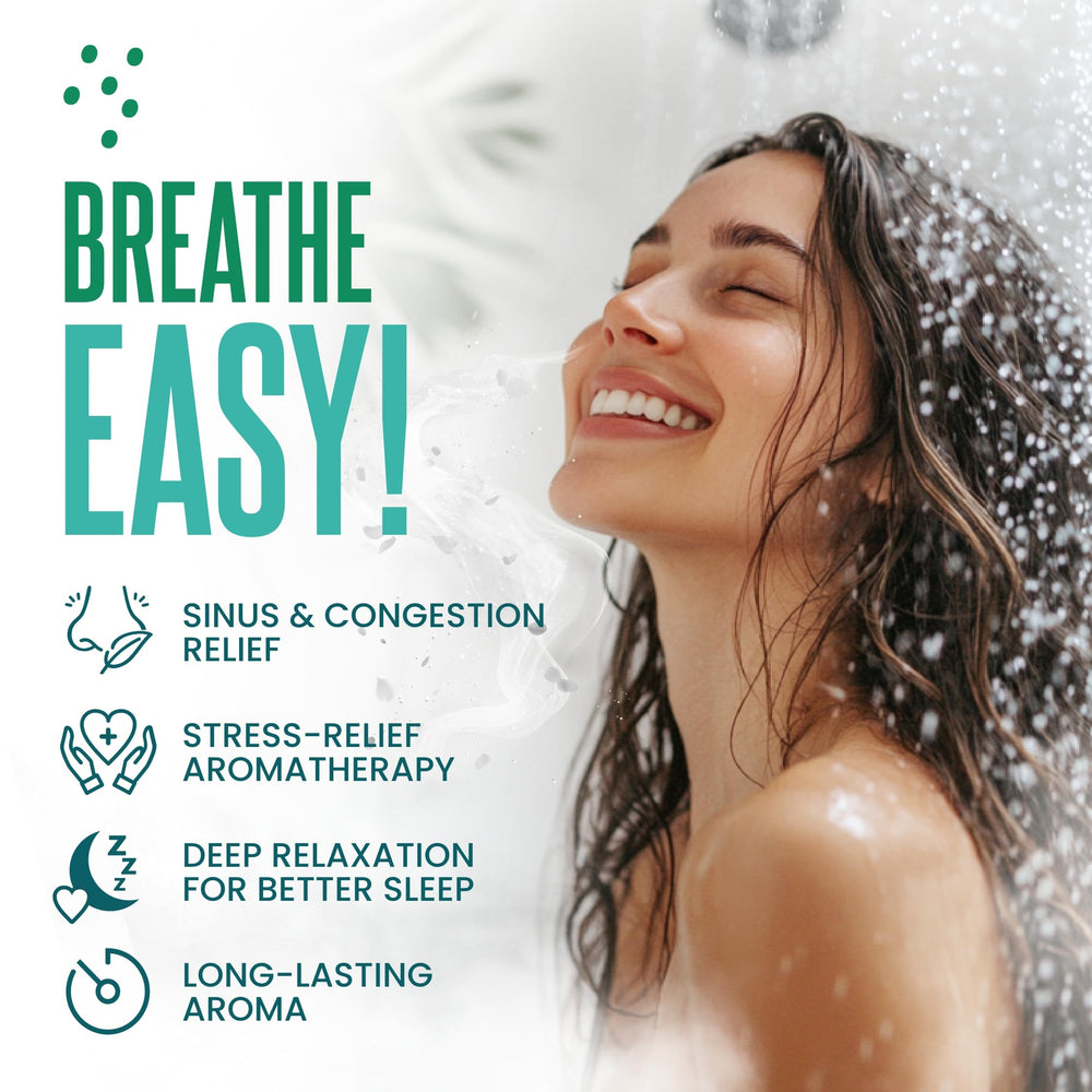 CLEVERFY eucalyptus shower steamers gift box presents thoughtful self-care gift