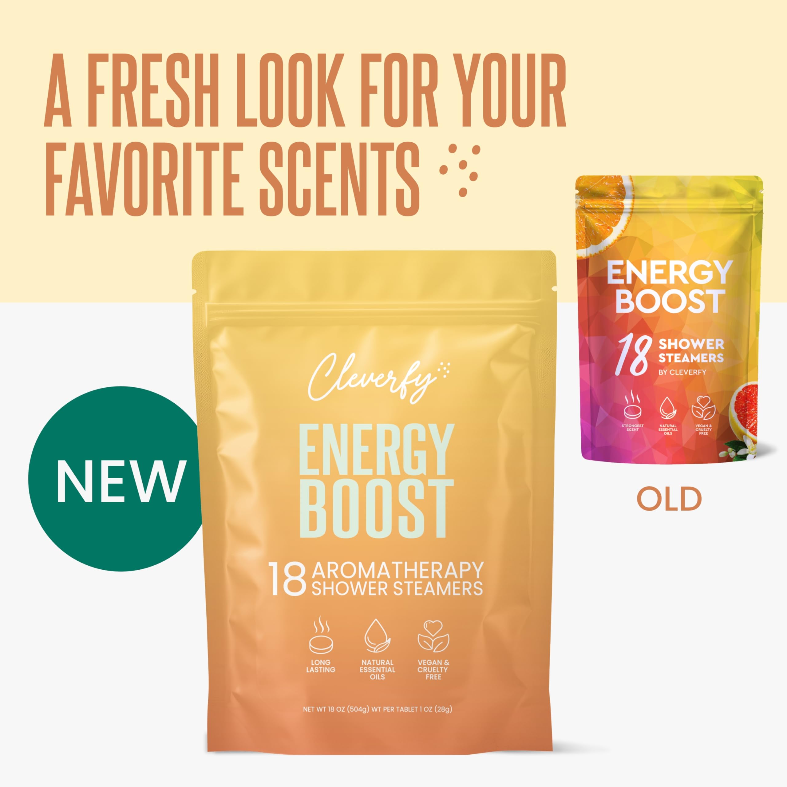 Cleverfy Citrus Shower Steamers in evening relaxation ritual scene
