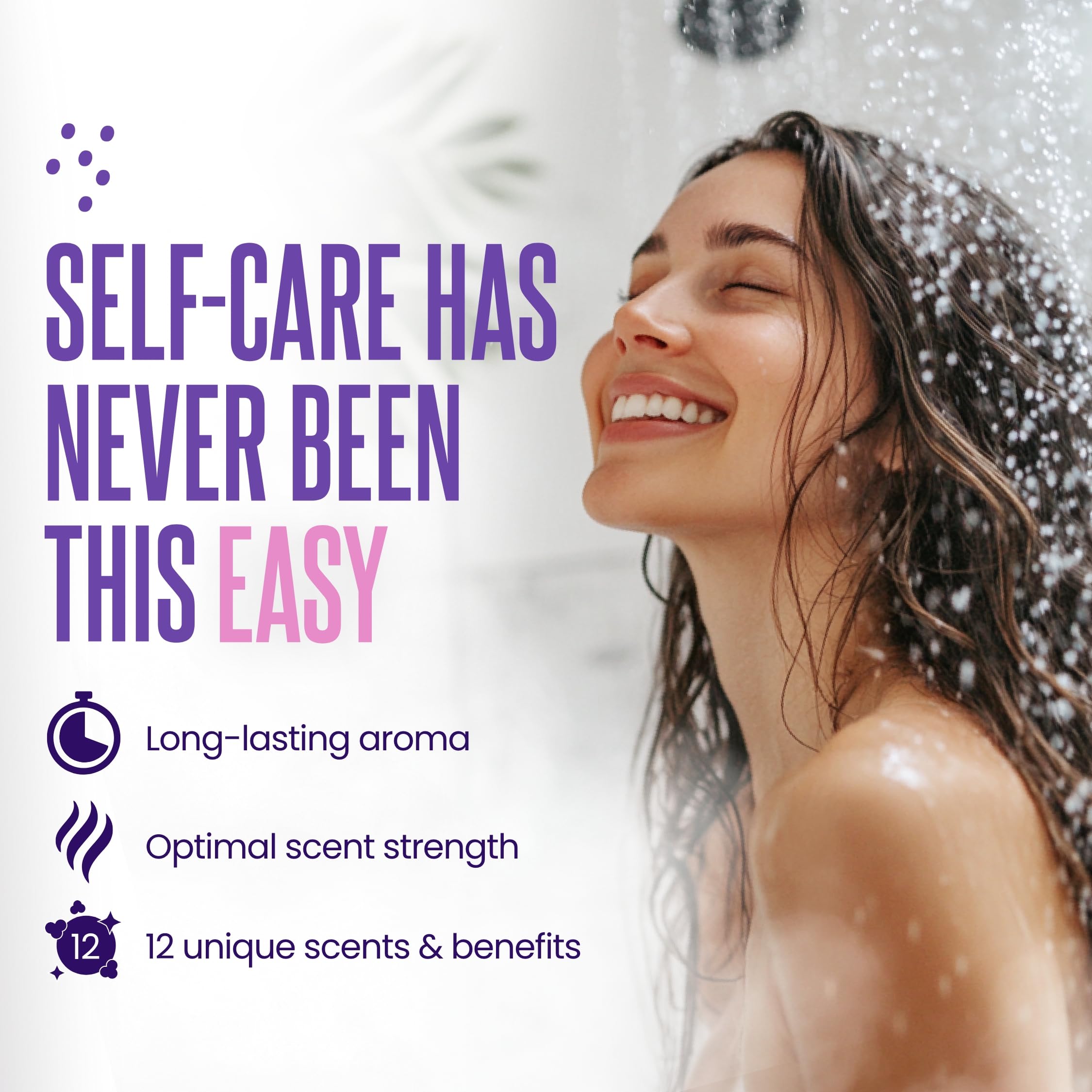Cleverfy Shower Steamer Grapefruit – uplifting fragrance for mood-boosting showers.