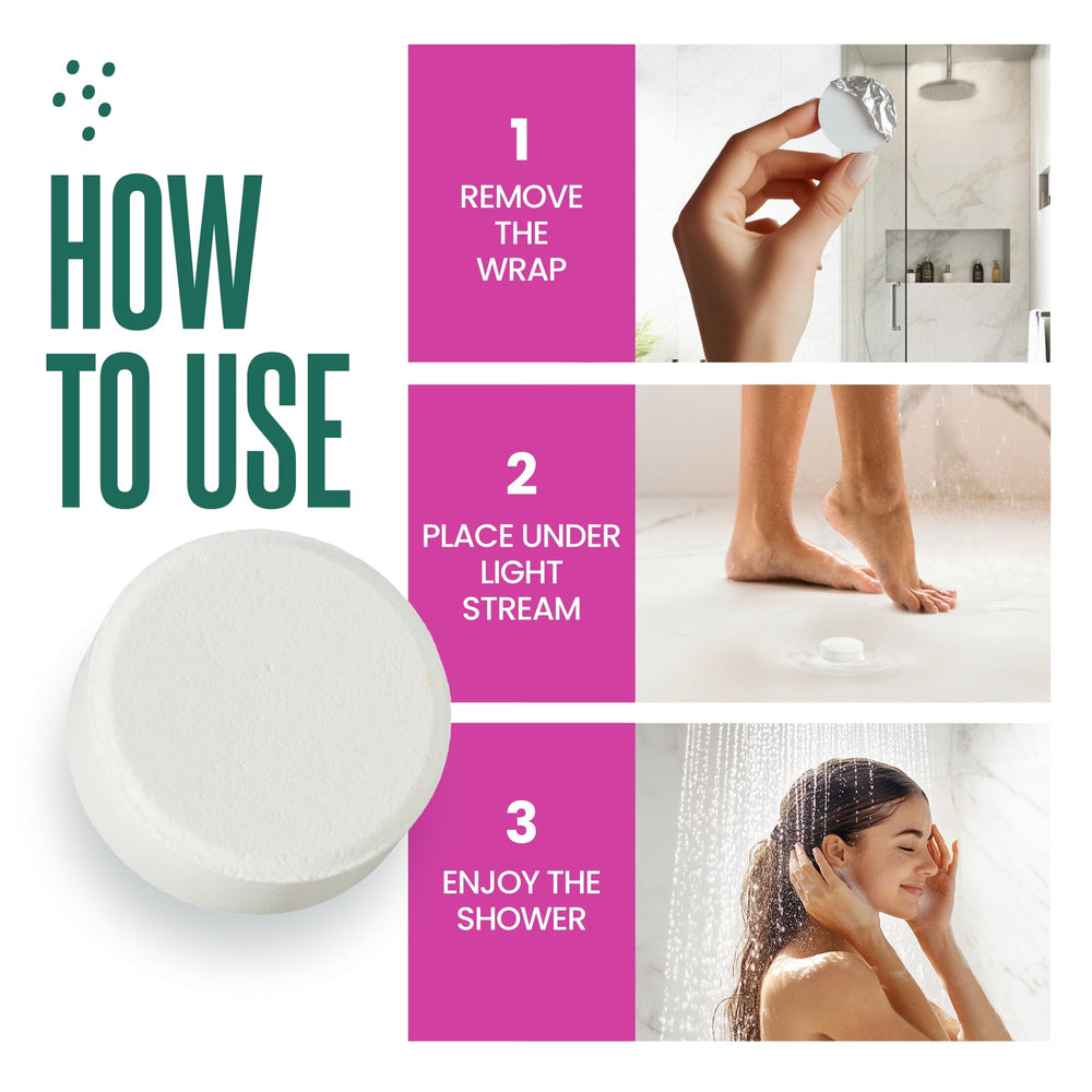 Cleverfy Shower Steamer Peony & Pear – floral notes for mood-enhancing showers.