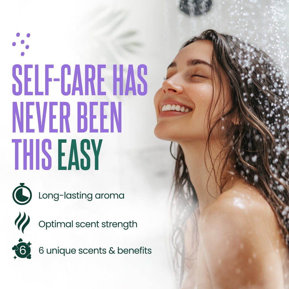 CLEVERFY watermelon shower steamer tablet for fruity, uplifting showers