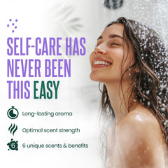 CLEVERFY watermelon shower steamer tablet for fruity, uplifting showers
