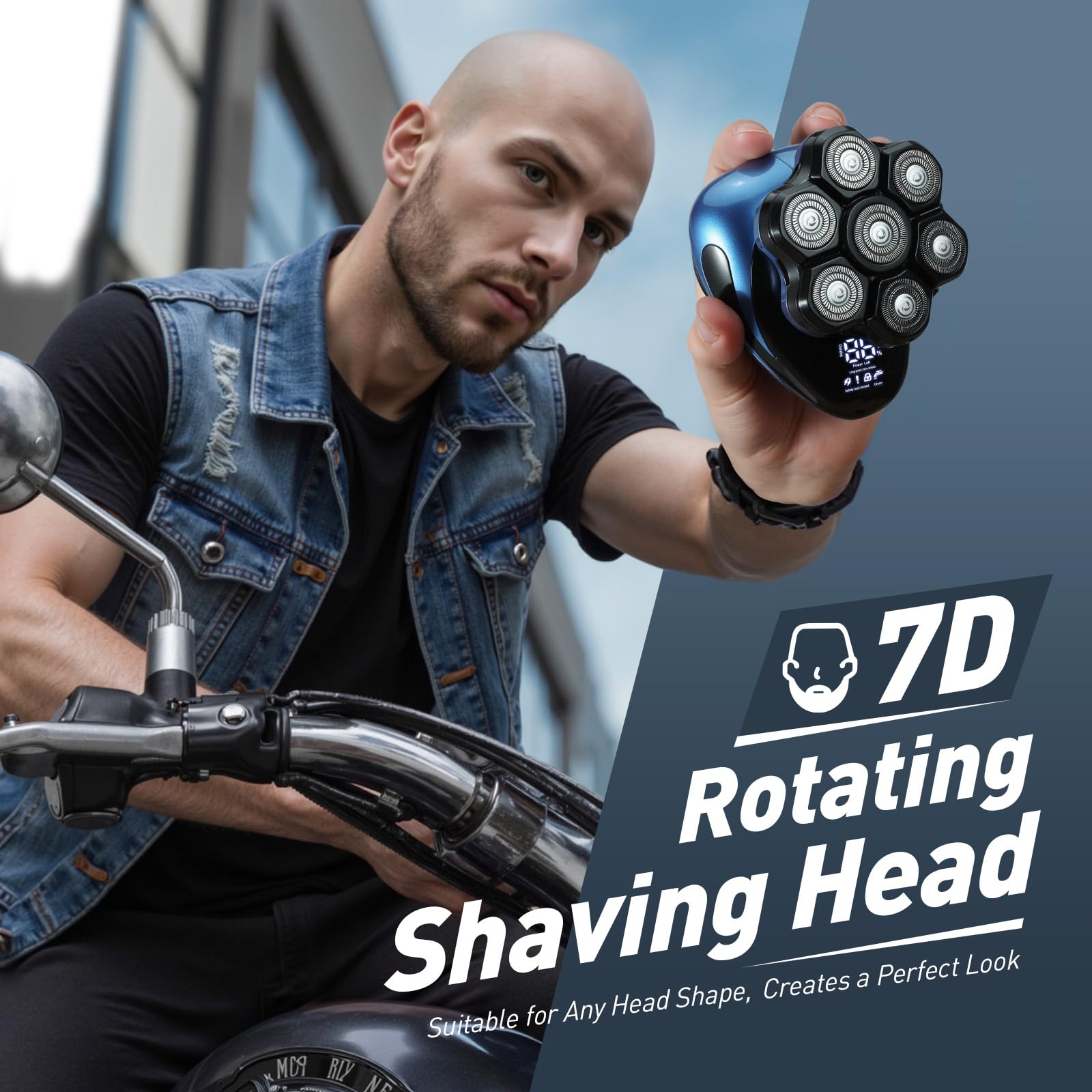 Clforczh detachable magnetic blade enables quick cleaning and hassle-free maintenance.
