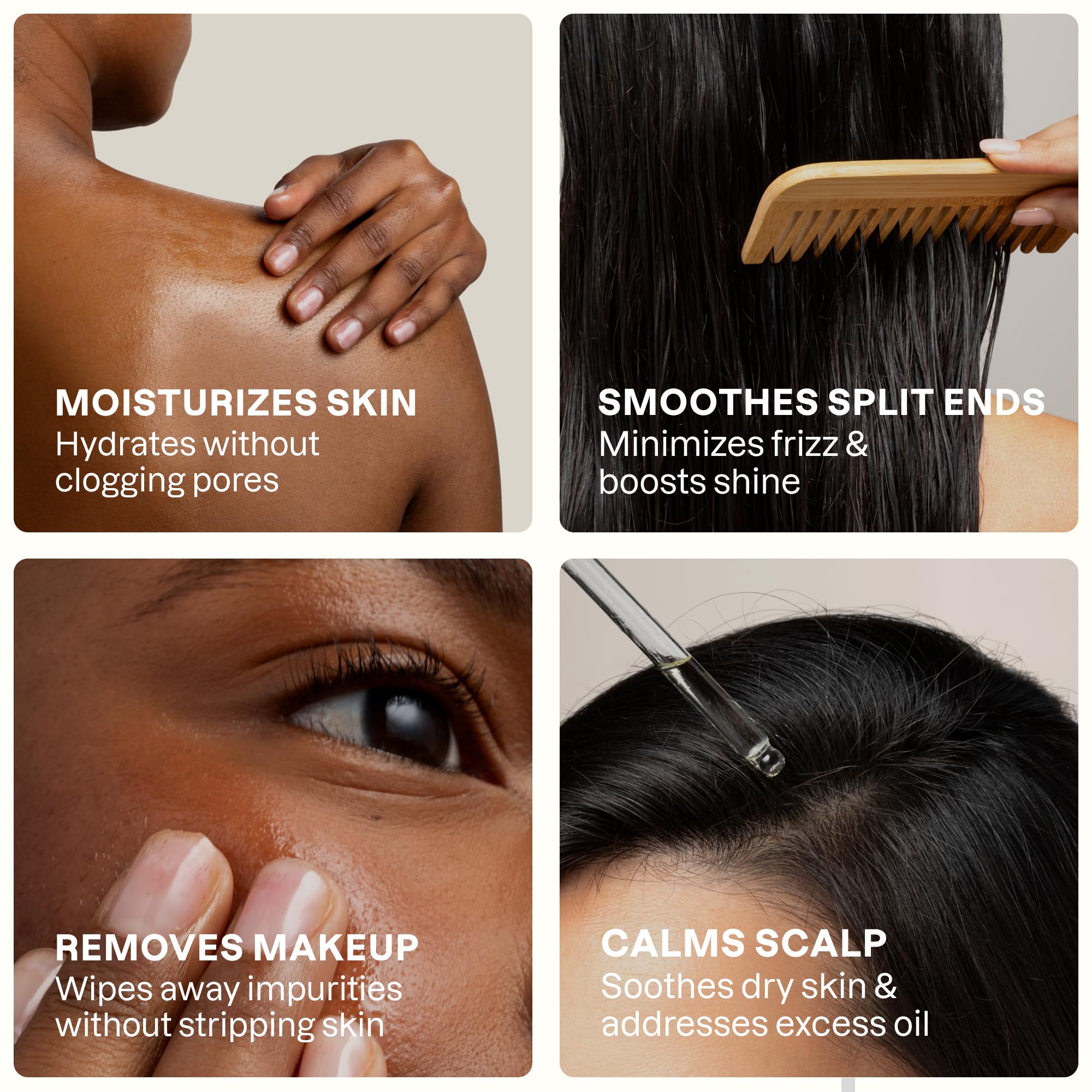 Cliganic Organic Jojoba Oil botanical sourcing highlight sustainable ingredients.