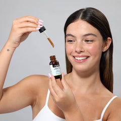 Cliganic Vitamin E Oil label with organic certifications