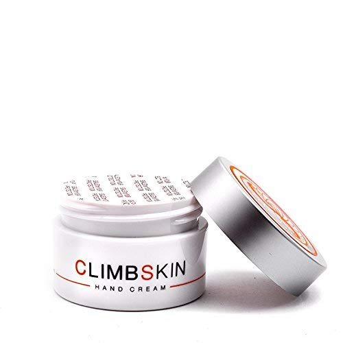 Climbskin hand cream packaging and box design for easy daily carry.