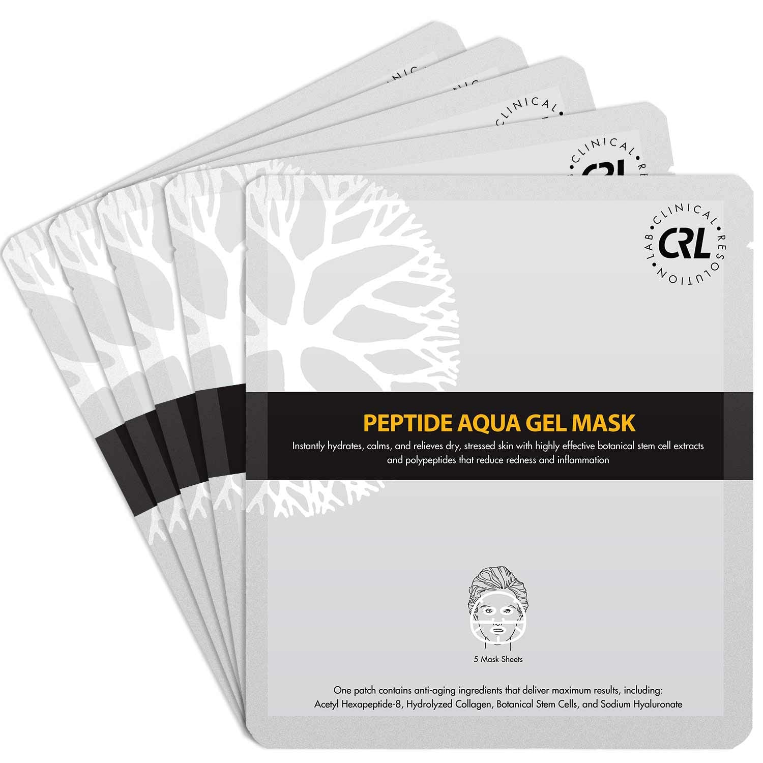 Clinical Resolution CRL Peptide Aqua Gel Mask vegan-friendly cruelty-free skincare