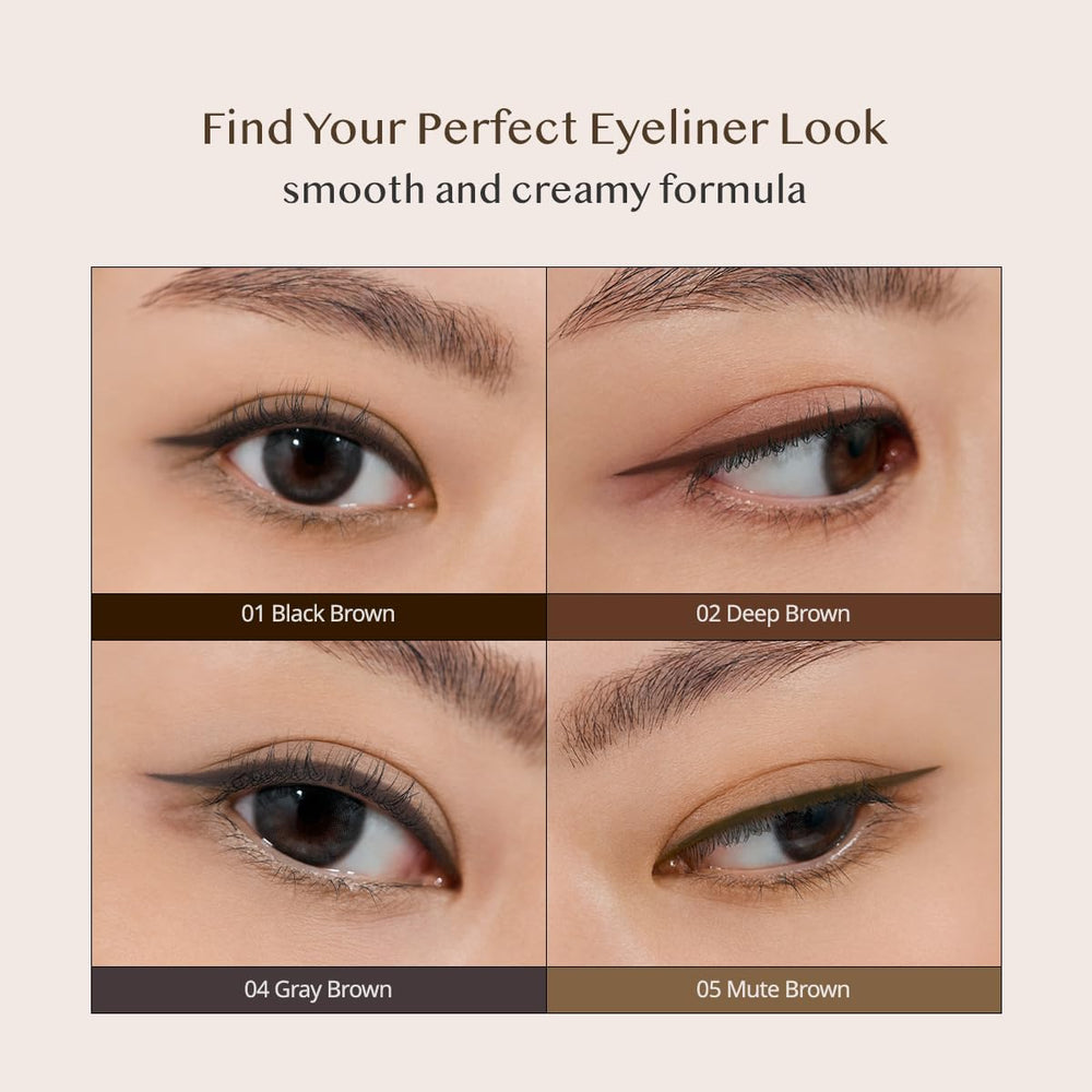 CLIO Extreme Gelpresso pencil during application demonstrates smooth glide.