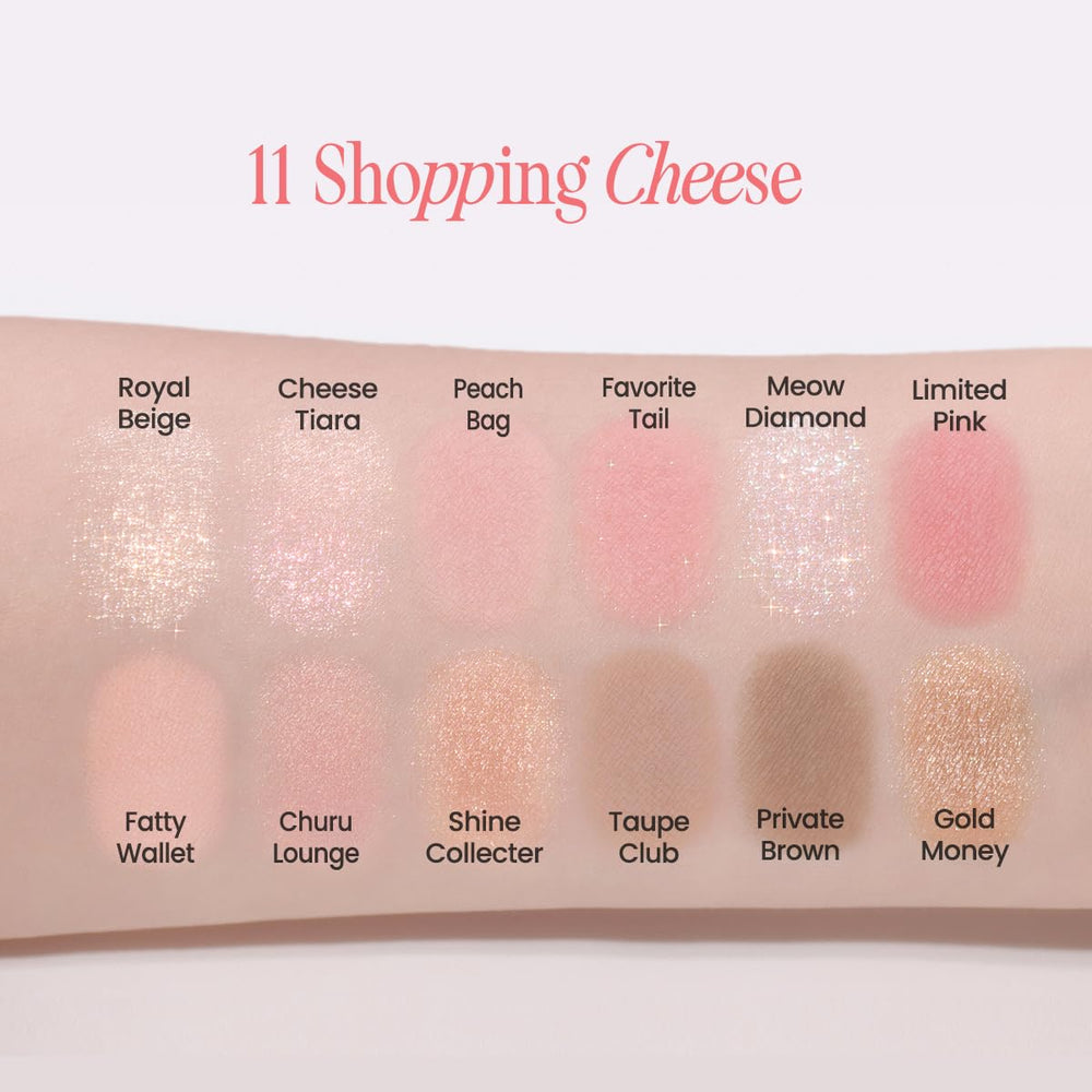 CLIO PRO EYE PALETTE AIR soft blendable long lasting formula glides on smoothly.