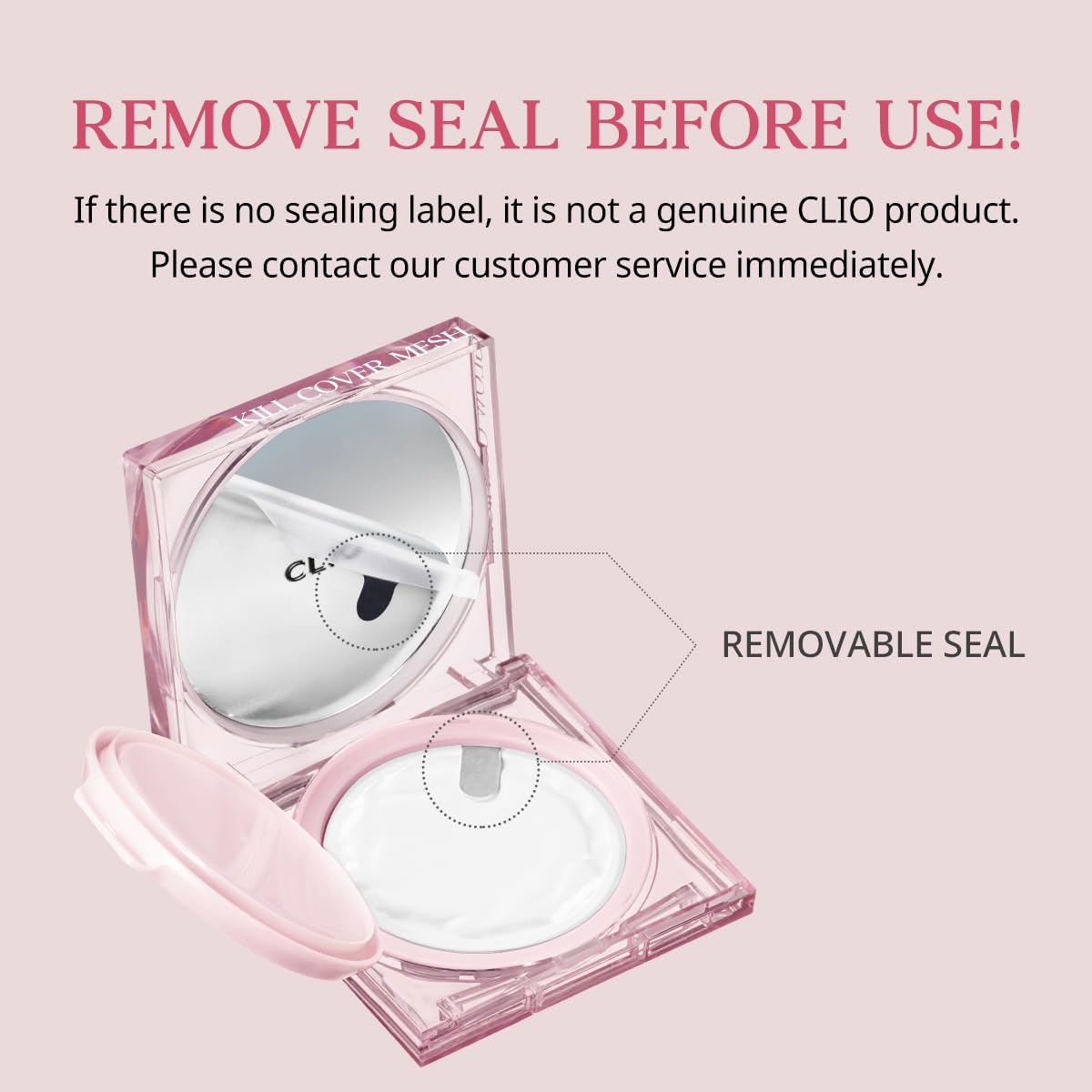 CLIO PROFESSIONAL Kill Cover Mesh Glow Cushion wear-test demonstrates long-lasting comfortable wear