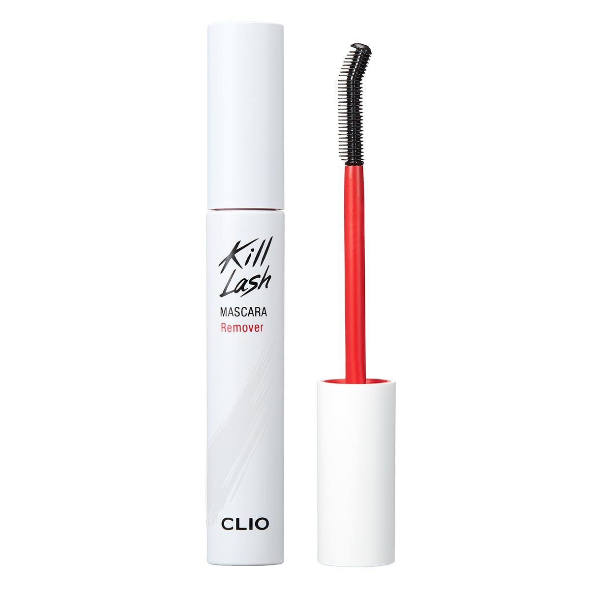 CLIO Kill Lash Mascara Remover bottle showing gentle cleansing for waterproof mascara