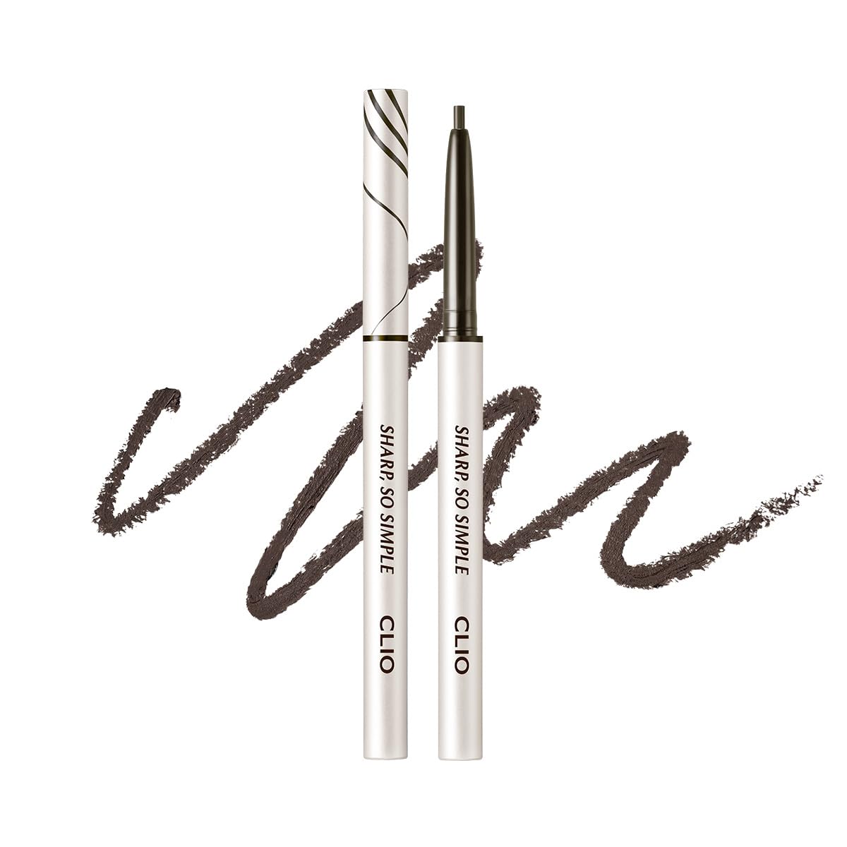 CLIO Sharp So Simple 2mm-tip close-up showing precision for defined eyes.