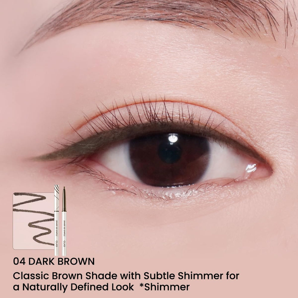 CLIO Sharp So Simple smooth-creamy-application for tug-free comfort along the lash line.