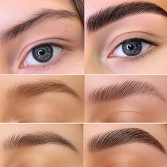 CLIONE PRIME brow lamination kit contents include essential tools for DIY brow lifting.
