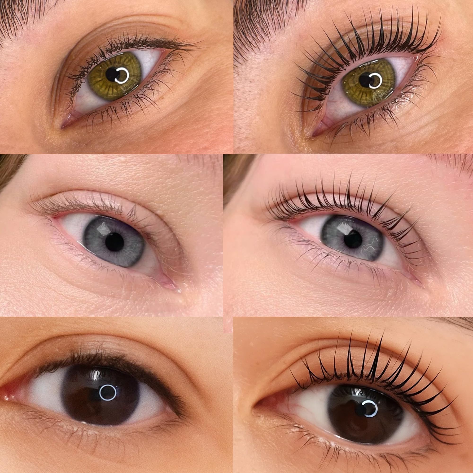 CLIONE PRIME lash lift kit sachets image focuses on pre-measured solutions ensuring minimal waste.