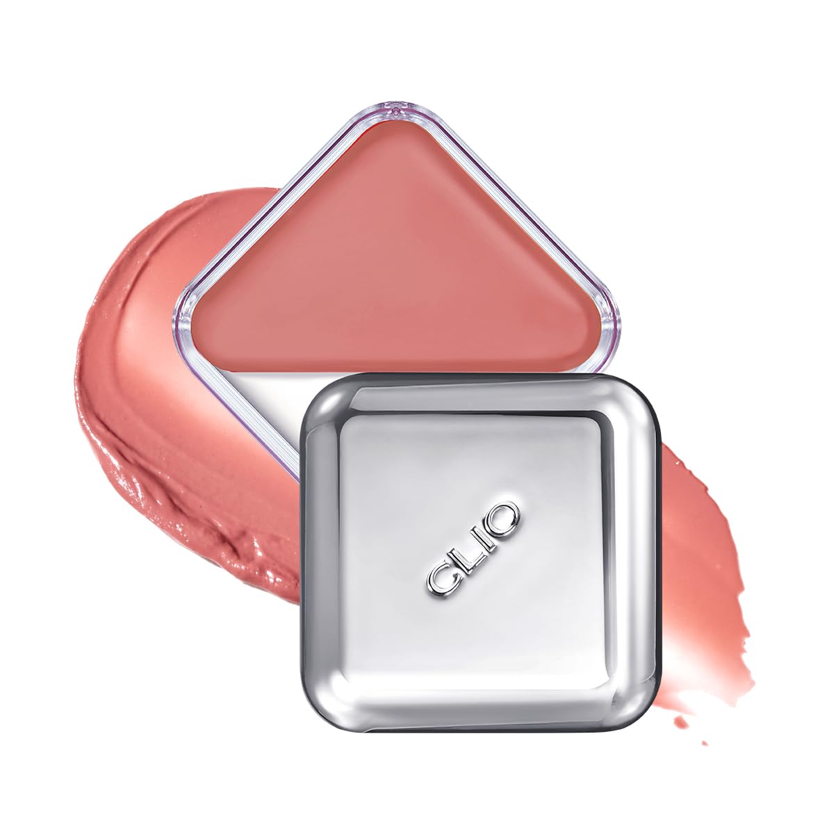 CLIO Professional Lip & Cheek Tap Rosy Blow open cap for on-the-go color