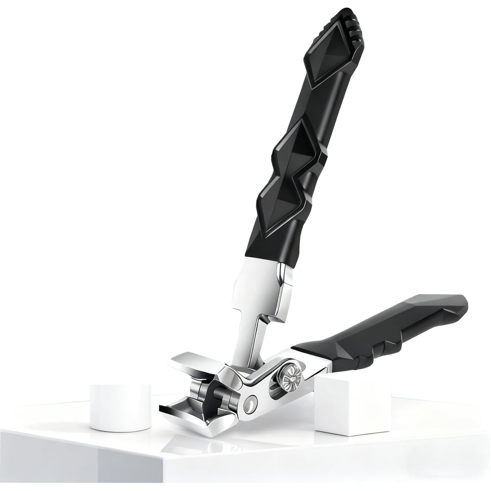 Clipmaster Pro wide-jaw clippers for thick nails with ease.