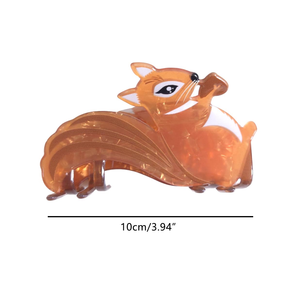 Clip Sugar acrylic claw clip with strong hold for various hair types.