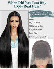 Cllok 13x6 lace front wig showing wide parting options