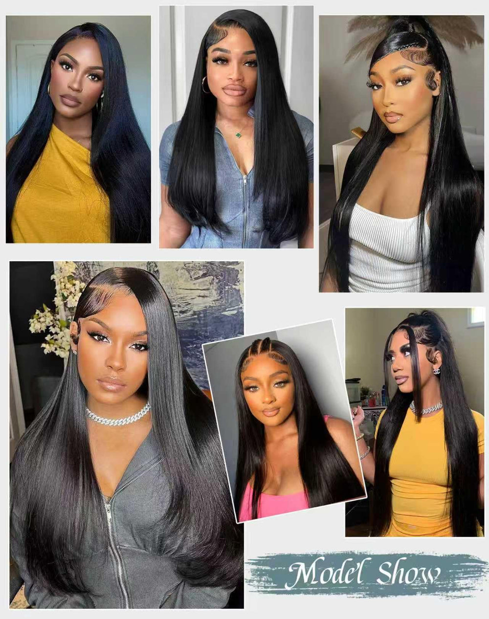 Cllok 200-density human hair wig provides full, luxurious movement