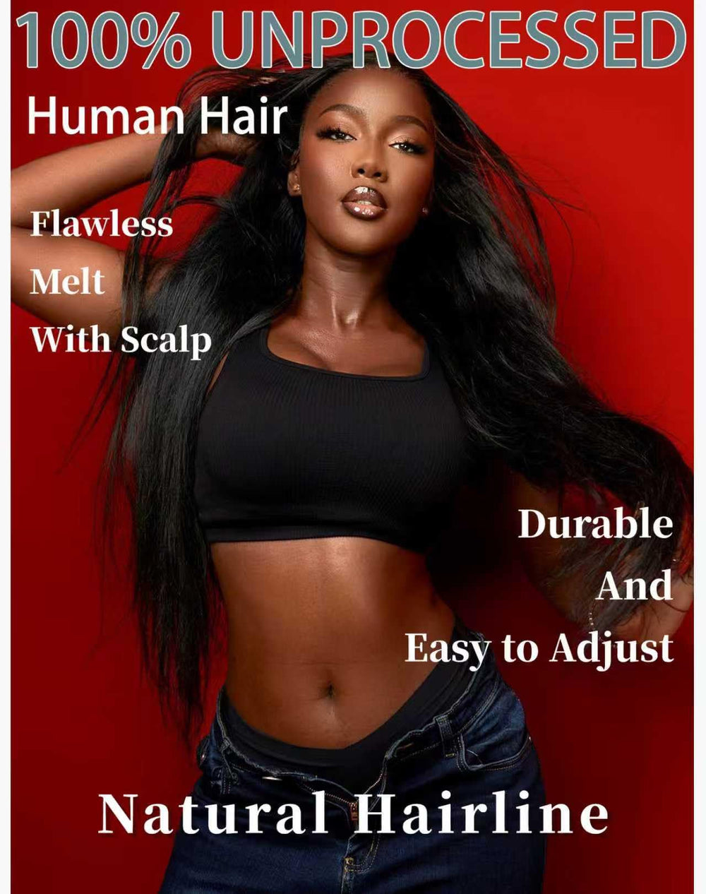 Cllok wig ideal for weddings or parties with elegant finish