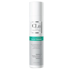 CLn facial cleanser hydrating glycerin bottle demonstrates gentle, moisture-supporting cleansing