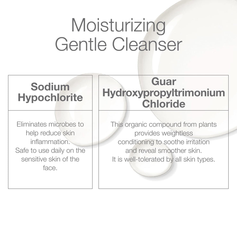 CLn facial cleanser hypoallergenic ingredients highlight safe care for redness-prone skin