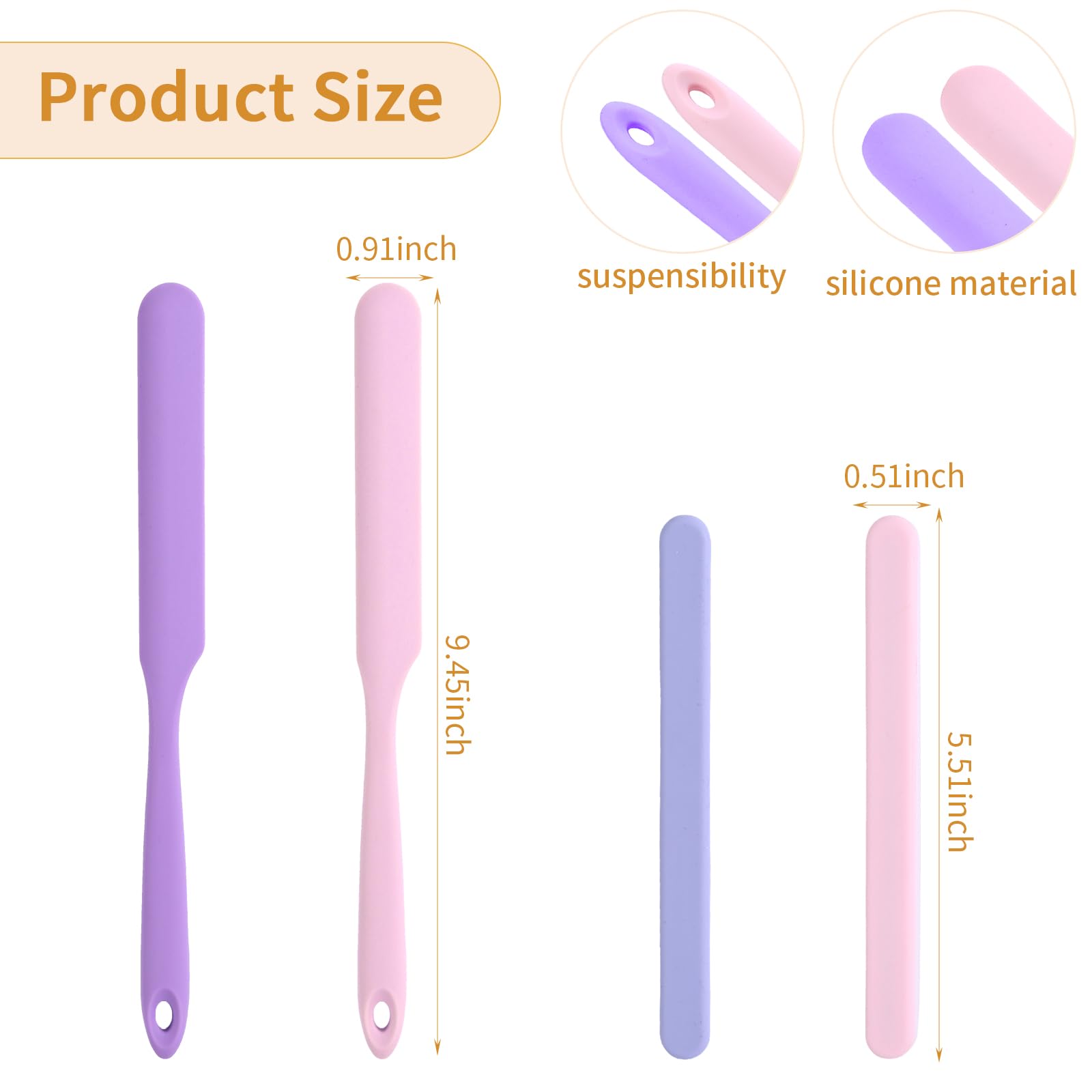 Clofiak silicone wax stick 9.4-inch full-body tool supports controlled comfortable waxing sessions.