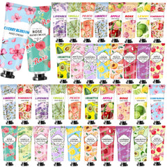 CLOTHES OF SKIN 38-pack hand cream assortment for daily moisturization and gifting.