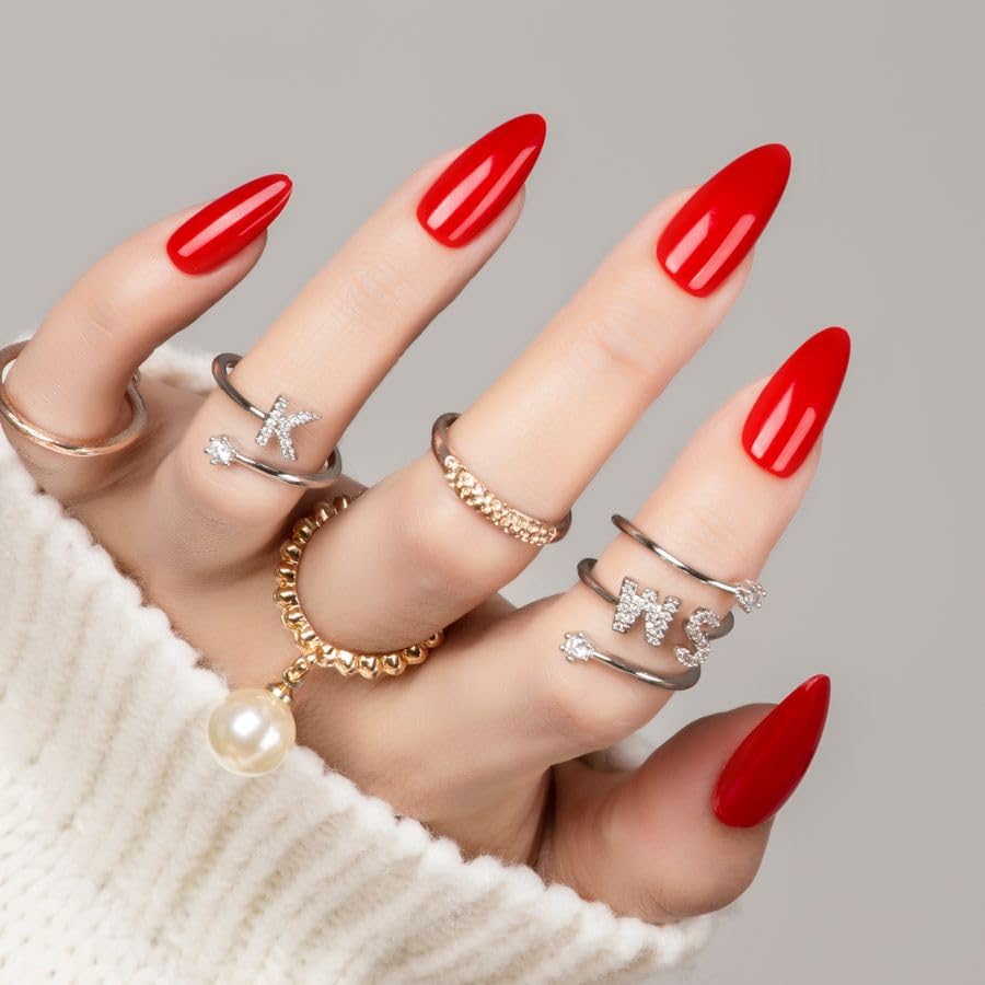 CloudTrip soft gel almond nails offering 15 sizes for a personalized comfortable fit