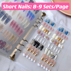 CloudTrip transparent nail pockets showcase nails securely while browsing sets