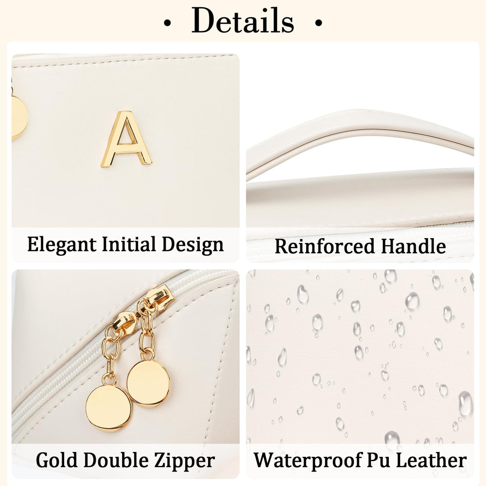 Cloudwings elastic side pockets hold daily makeup tools securely