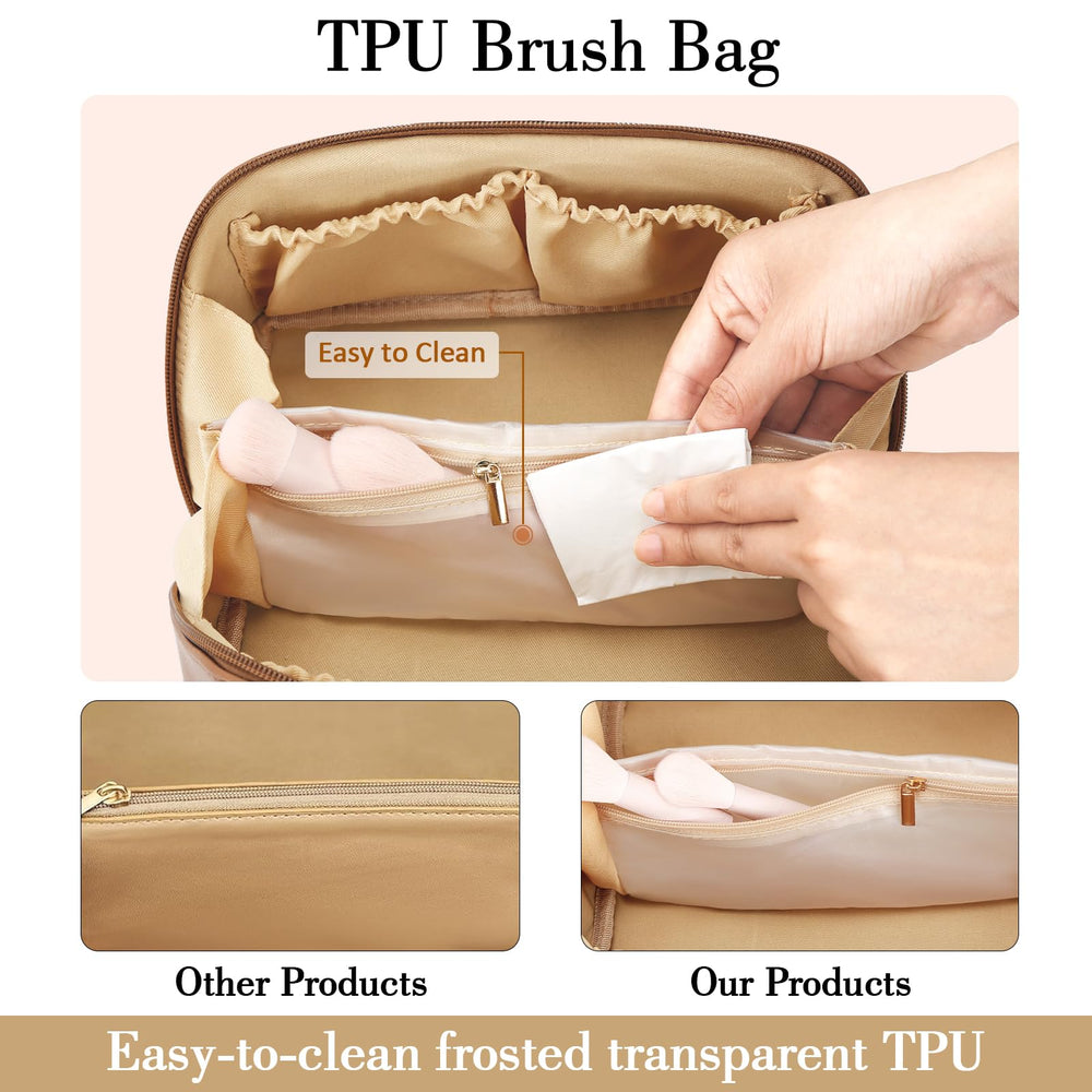 CLOUDWINGS gift-ready cosmetic bag, elegant design for birthdays and special occasions.