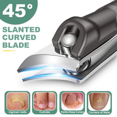 CLPPNA nail file included for smoothing edges after clipping.