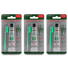 Clubman moustache wax hang pack neutral tube front for easy, non-greasy daily styling.