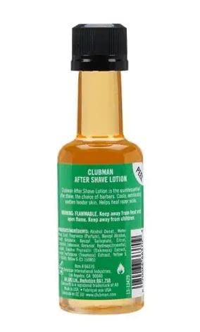 Clubman Pinaud After Shave Lotion soothing skin after shave sensation