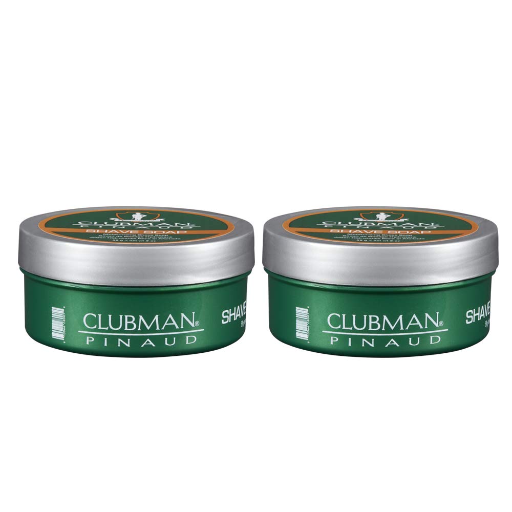 Clubman Pinaud shave soap rich-lather close-up for a smooth, comfortable shave.