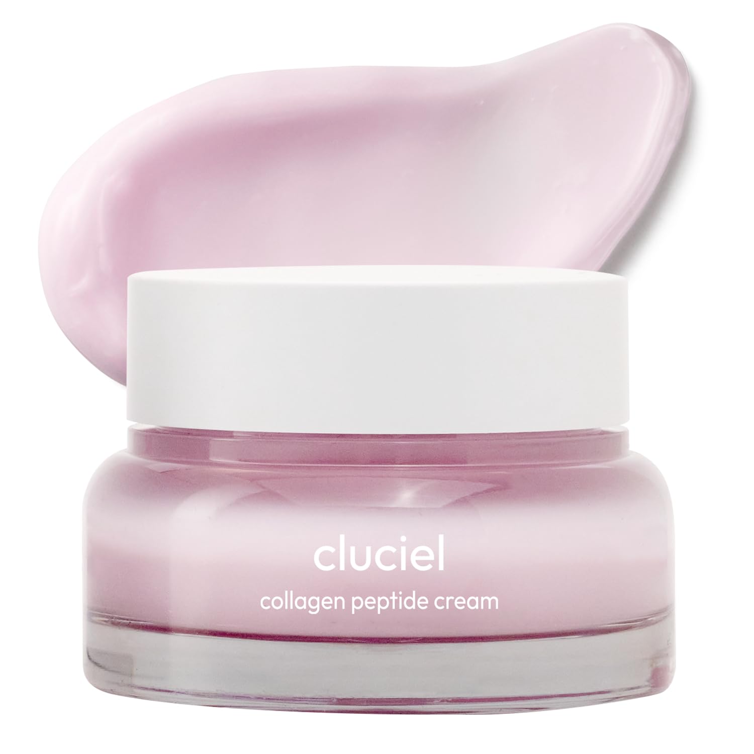 cluciel Collagen Peptide Cream tube close-up showing barrier repair and daily hydration