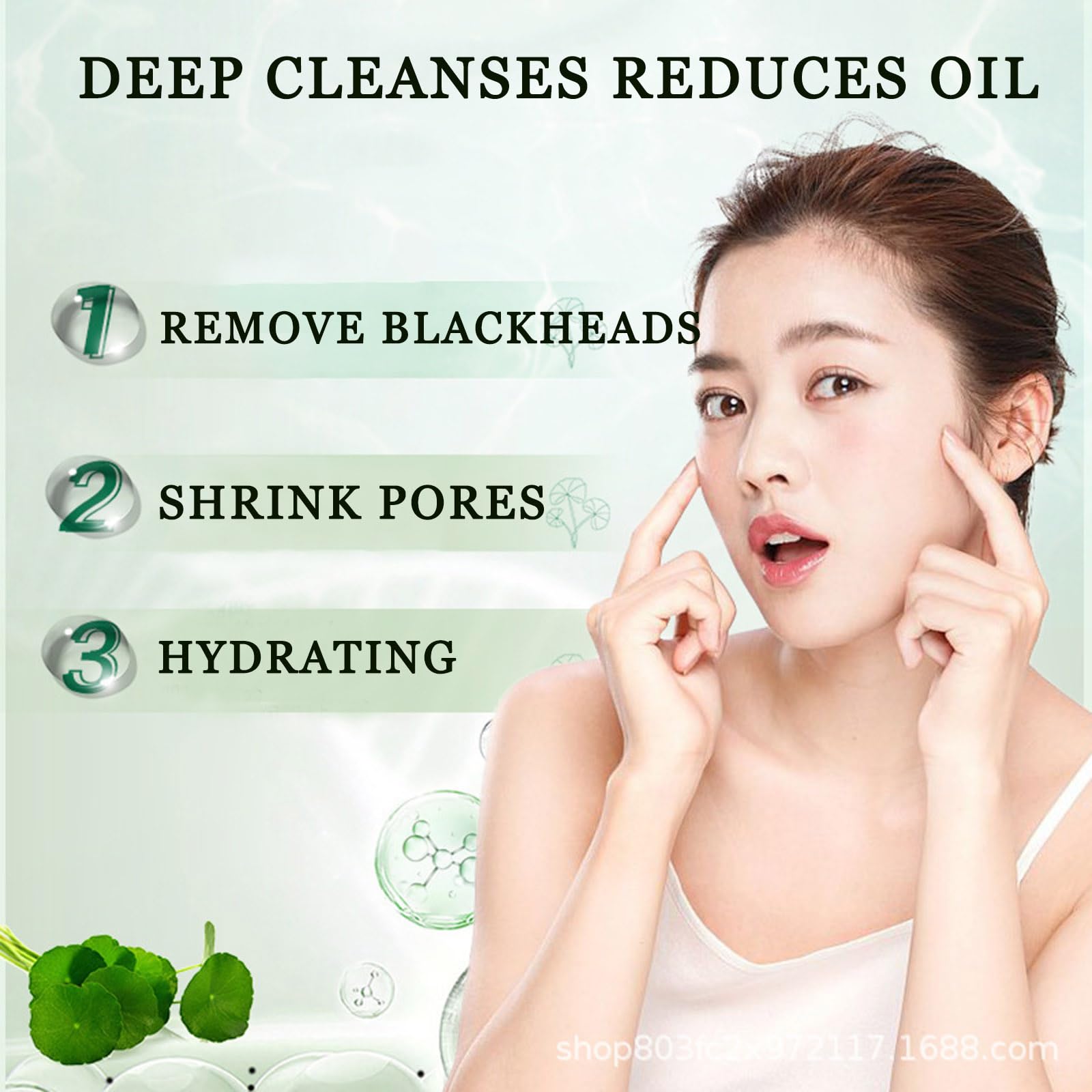 CLY AMS Centella extract moisturizes and nourishes sensitive skin.