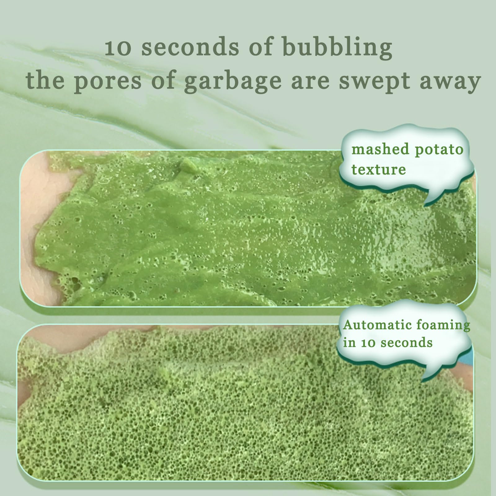 CLY AMS Individually packaged bubble masks stay hygienic on-the-go.