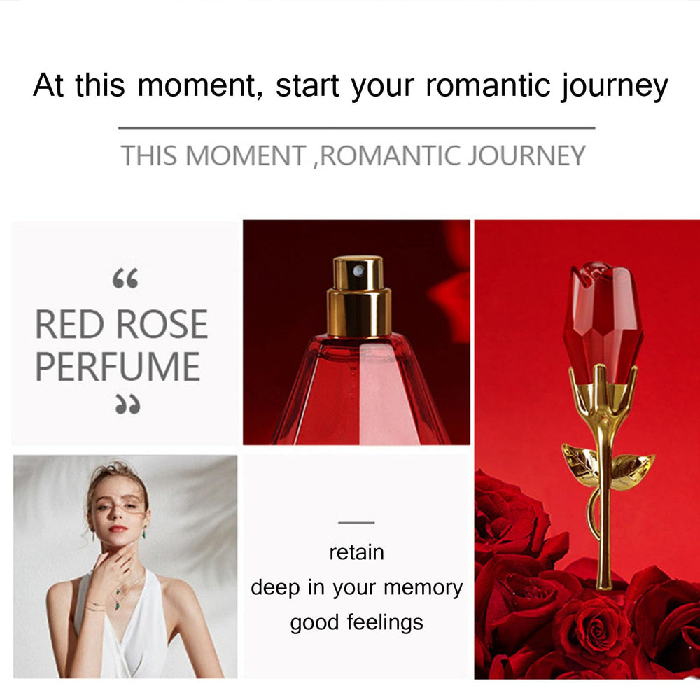 CLY AMS Red Rose 50ml bottle is travel-friendly and compact.