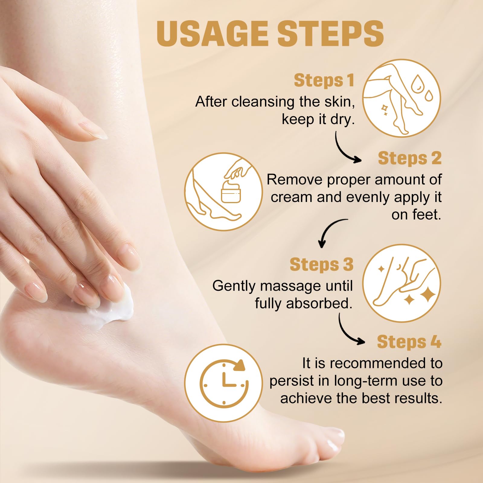 Clyecfra Cream application on hand illustrates easy daily use