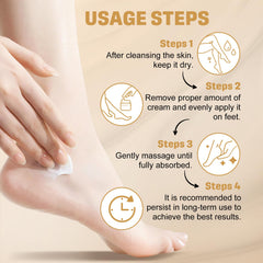 Clyecfra Cream application on hand illustrates easy daily use