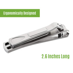 CLYPPI matte stainless steel finish maintains grip when wet