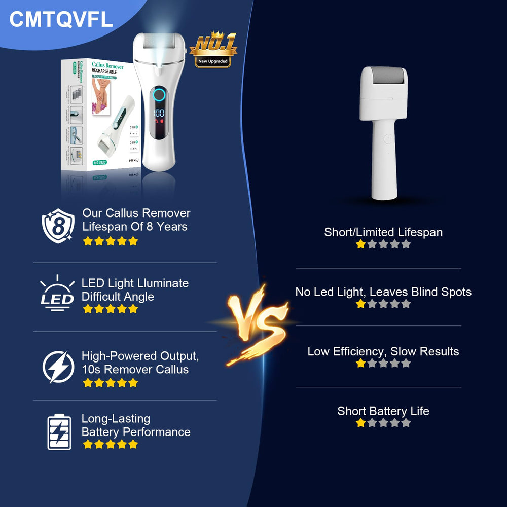 CMTQVFL battery display panel helps monitor remaining power during sessions
